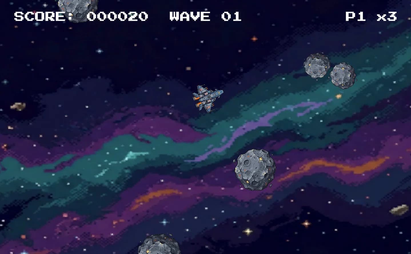 Space Fighters – ретро космическа битка в „Аркада с мисия“